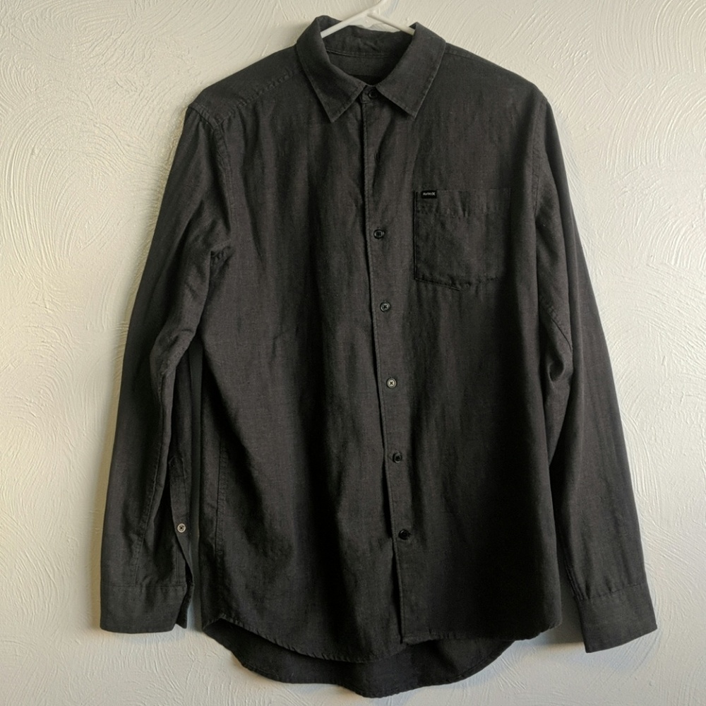 Hurley button down shirt